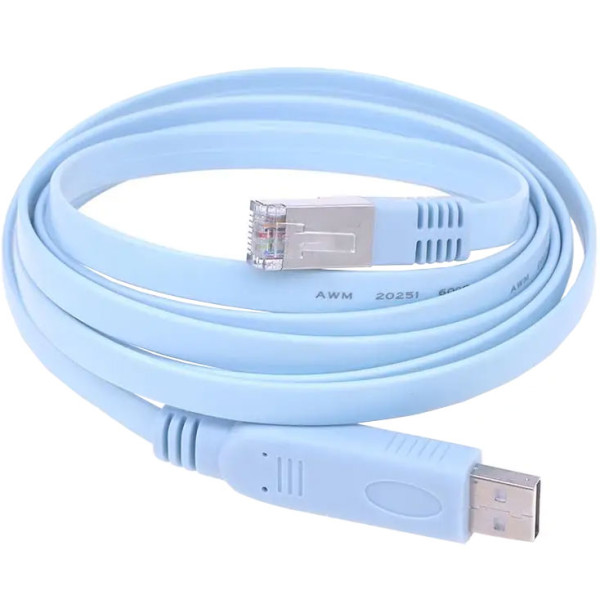 Купити Консольний кабель FTDI USB RS232 to RJ45 Console Cable 1.8m