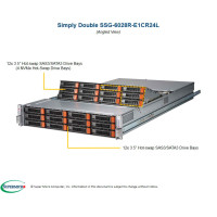 Купити Сервер Supermicro SuperStorage 6028R-E1CR24L 24 LFF 2U