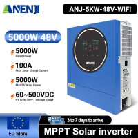 Купити Інвертор гібридний ANENJI 5KW 48V 100A (ANJ-5KW-48V-WiFi)