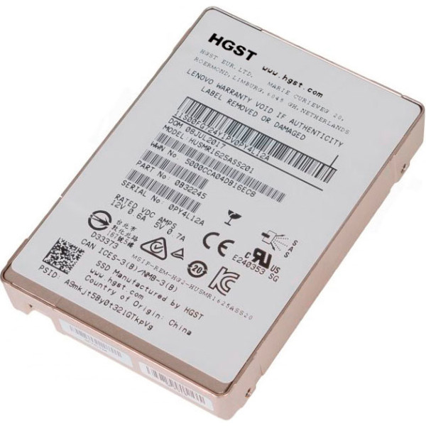 Купити SSD диск HGST Ultrastar SSD1600MR 250Gb 12G SAS 2.5 (HUSMR1625ASS201)