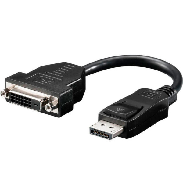 Купити Перехідник HP DisplayPort to DVI Video Interface Cable 481409-002