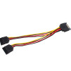 Перехідник SATA Power to 2x SATA Power Splitter 0.15m - SATA-Power-to-2x-SATA-Power-Splitter-0-15m-3