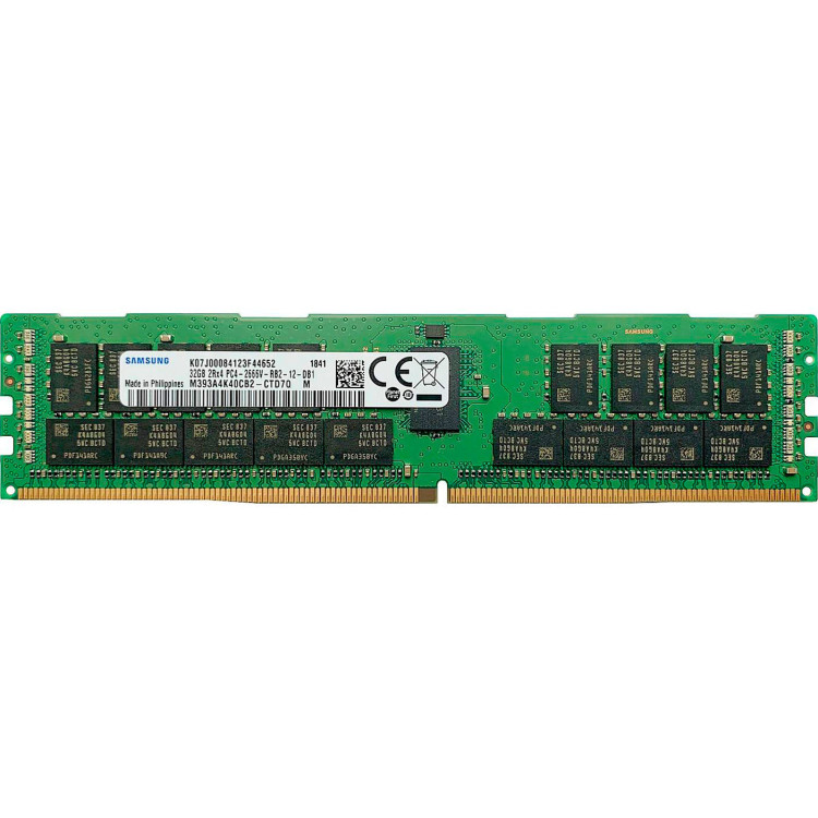 SAMSUNG DDR4 2666 ECC 16GBx2枚(計32GB) Пам'ять для сервера Samsung DDR4-2666 32Gb PC4-21300 ECC