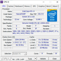 Купити Процесор Intel Xeon E5-2630 v3 ES QEYW 2.20GHz/20Mb LGA2011-3