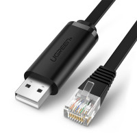 Консольный кабель Ugreen USB RS232 to RJ45 console Cisco HP Procurve