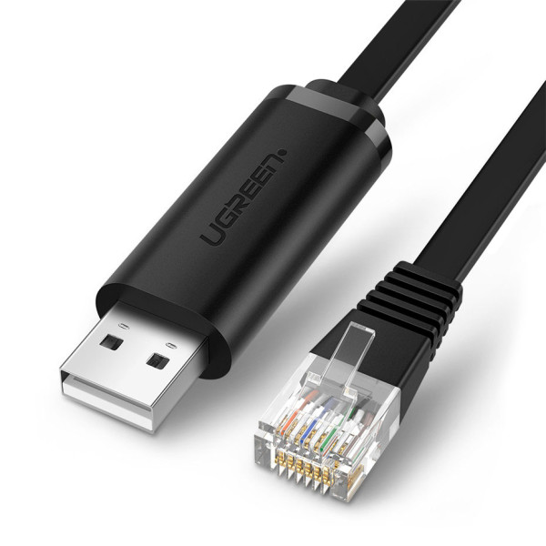 Купить Консольный кабель Ugreen USB RS232 to RJ45 console Cisco HP Procurve
