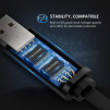 Консольний кабель Ugreen USB RS232 to RJ45 console Cisco HP (CM204) - ugreen-DB9-RS232-Serial-to-RJ45-3