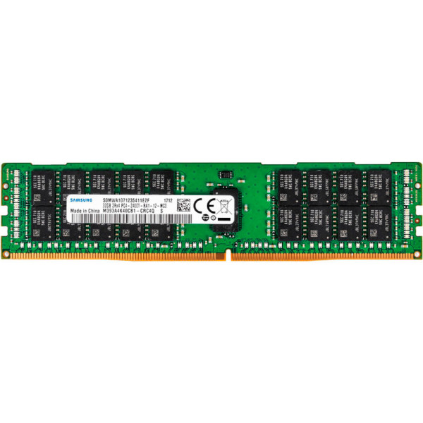Купить Пам'ять для сервера Samsung DDR4-2400 32Gb PC4-19200T ECC Registered (M393A4K40CB1-CRC4Q)