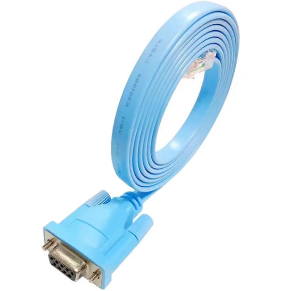 Купити Консольний кабель DB9 RS232 Serial to RJ45 console cable Cisco HP 1.8m