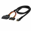 Кабель SlimSAS SFF-8654 4i to U.2 SFF-8639 NVMe PCIe SSD 0,5 м - 8639-2