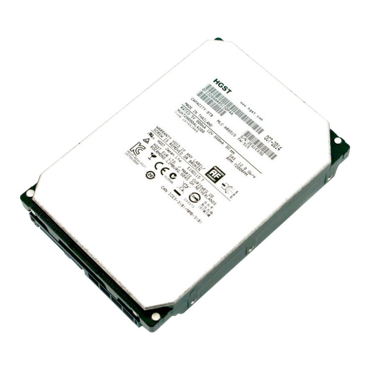 Серверний диск HGST Ultrastar He8 8Tb 7.2K 12G SAS 3.5
