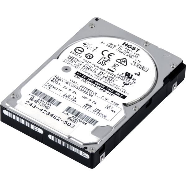 Купити Серверний диск HGST Ultrastar C10K1800 1.2Tb 10K 12G SAS 2.5 (HUC101812CSS200)