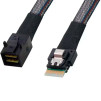 Кабель SFF-8654 4i SlimSAS to SFF-8643 Mini-SAS HD 0.5m - SFF-8654-4i-SlimSAS-to-SFF-8643-Mini-SAS-HD-0.5m-2