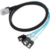 Кабель SFF-8087 Mini-SAS to 4 SATA Splitter 1m