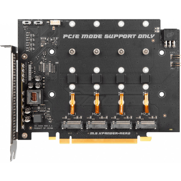 Купити Адаптер MSI M.2 XPANDER-AERO 4x M.2 NVMe to PCIe (MS-4454)