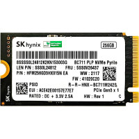 SSD диск SK hynix BC711 256Gb NVMe PCIe M.2 2242 (HFM256GD3HX015N)