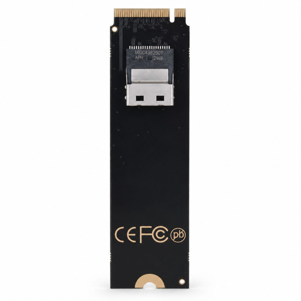 Купити Адаптер M.2 M-Key NVMe → SlimSAS SFF-8654 4i для підключення U.2/U.3 SSD