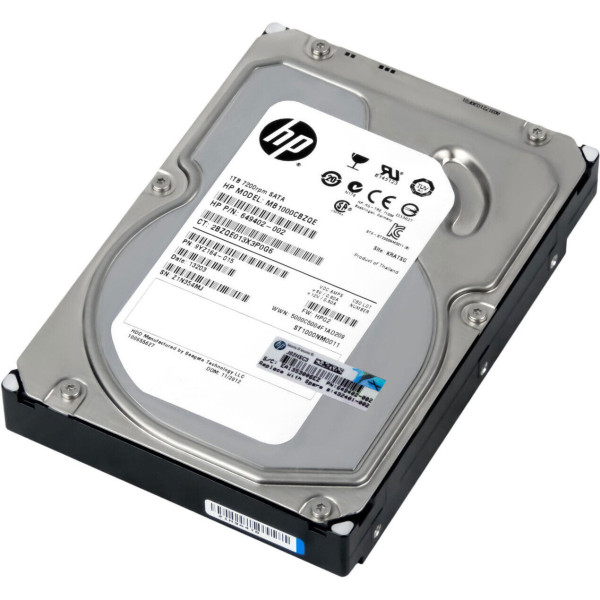 Купити Жорсткий диск HP 649402-002 1Tb 7.2K 6G SATA 3.5 (MB1000CBZQE)