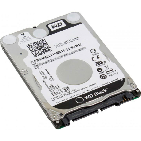 Купити Жорсткий диск Western Digital Black 320Gb 7.2K 3G SATA 2.5 (WD3200BEKT)