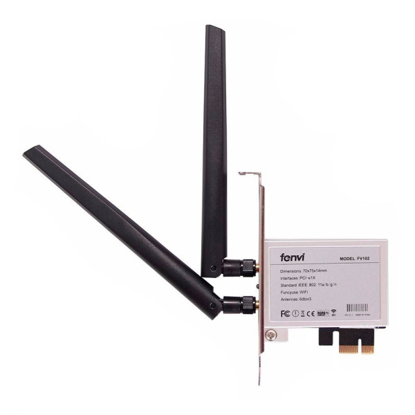 Купити Wi-Fi адаптер Fenvi Wi-Fi M.2 to PCIe (FV102)