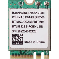 Wi-Fi модуль Realtek Wi-Fi 6 AX1800 M.2 802.11ax Bluetooth 5.2 (RTL8852BE)