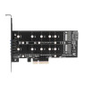 Адаптер ITHOO SSD M.2 NVMe SATA to PCIe Adapter (PCENGFF-N05)