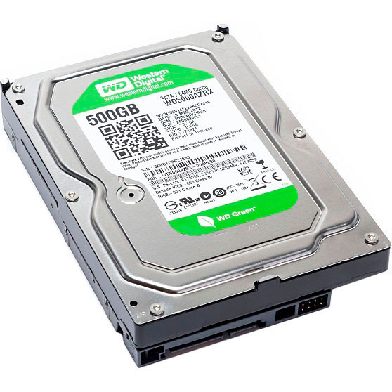 Купити Жорсткий диск Western Digital Green 500GB 7.2K 6G SATA 3.5 (WD5000AZRX)