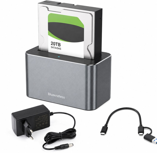 Купити Док-станція Blueendless USB 3.0 для HDD/SSD 2.5/3.5" SATA/SAS