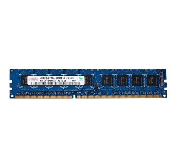 Купити Пам'ять для сервера Hynix DDR3-1333 4Gb PC3L-10600E ECC Unbuffered (HMT351U7BFR8A-H9)