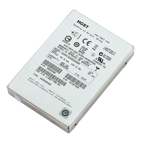 Купить SSD диск HGST Ultrastar SSD400M 400Gb 6G MLC SAS 2.5 (HUSML4040ASS600)