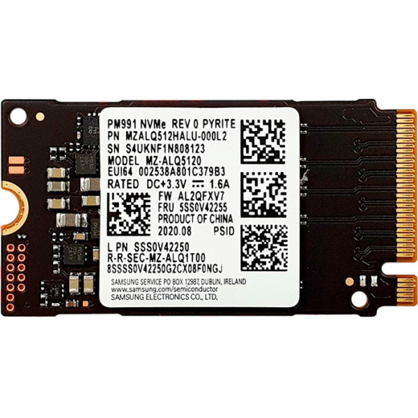 Купить SSD диск Samsung PM991 512Gb NVMe PCIe M.2 (MZ-ALQ5120)