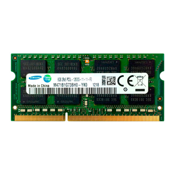 Купить Оперативная память Samsung SODIMM DDR3-1600 8Gb PC3L-12800S non-ECC Unbuffered (M471B1G73BH0-YK0)