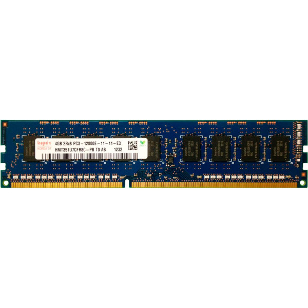 Купити Пам'ять для сервера Hynix DDR3-1600 4Gb PC3-12800E ECC Unbuffered (HMT351U7CFR8C-PB)