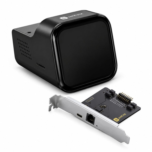 Купити IP-KVM JetKVM для віддаленого керування ПК/сервером Over IP + плата ATX Ext Board
