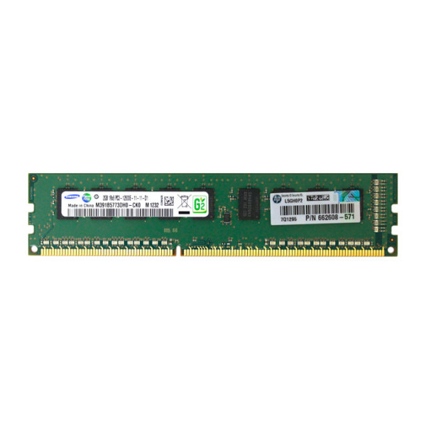 Купити Пам'ять для сервера Samsung DDR3-1600 2Gb PC3-12800E ECC Unbuffered (M391B5773DH0-CK0)