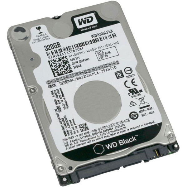 Купити Жорсткий диск Western Digital Black 320Gb 7.2K 6G SATA 2.5 (WD3200LPLX)