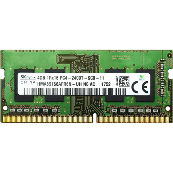 Купити Пам'ять для ноутбука SK hynix SODIMM DDR4 2400Mhz 4Gb PC4-2400T-SC0-11 (HMA851S6AFR6N-UH)