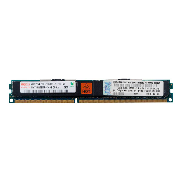 Купити Пам'ять для сервера Hynix DDR3-1333 4Gb PC3-10600R ECC Registered (HMT351V7BMR4C-H9)