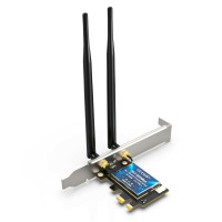 Wi-Fi карта EDUP Intel AX200 PCI-e 2.4Gbps 802.11ax Bluetooth 5.1 (EDAX200) - EDUP-Intel-AX200-EDAX200-1