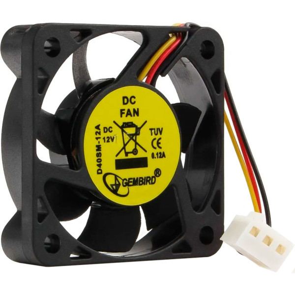 Купити Вентилятор Gembird D40SM-12A 4010 12V