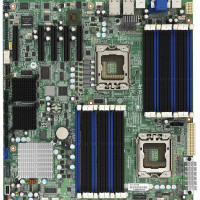 Материнська плата Tyan S7012GM4NR (LGA1366, Intel 5520, PCI-Ex8) - Tyan S7012GM4NR (2a)-2