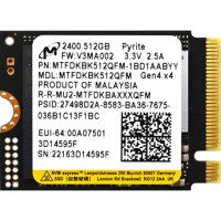 SSD диск Micron 2400 512Gb NVMe PCIe M.2 2230 (MTFDKBK512QFM)