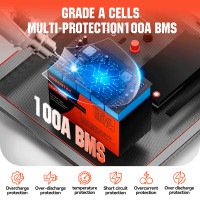 Купити Акумулятор WERCHTAY LIFePO4 12V 100Ah