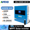 Інвертор гібридний ANENJI 4.2KW 24V 120A (ANJ-4200W-24V-W) - ANENJI-4.2KW-24V-100A-(ANJ-4200W-24V-W)-2