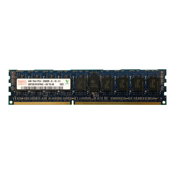 Купити Пам'ять для сервера Hynix DDR3-1333 4Gb PC3-10600R ECC Registered (HMT351R7AFR4C-H9)