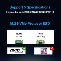 Купити Адаптер OULLX SSD M.2 NVMe to PCIe x4 Adapter (MK-PCIe-M2-v2)
