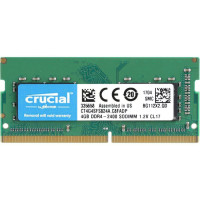 Пам'ять для ноутбука Crucial SODIMM DDR4 2400Mhz 4Gb PC4-2400T-SA1-11 (CT4G4SFS824A)