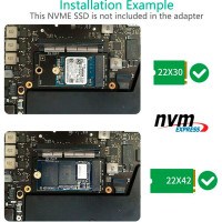 Купити Адаптер NFHK M.2 NVMe PCIe to 13 2016-2017 MacBook Pro A1708 (N-1708A)