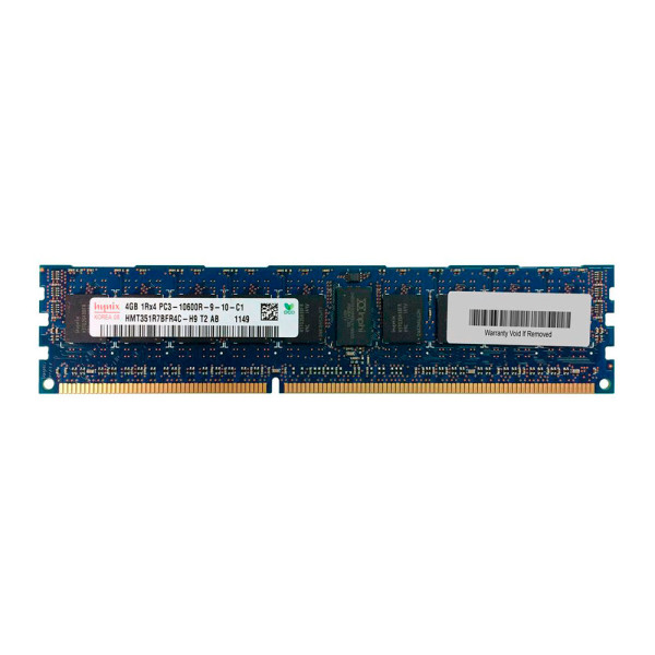 Купить Оперативная память Hynix DDR3-1333 4Gb PC3-10600R ECC Registered (HMT351R7BFR4C-H9)