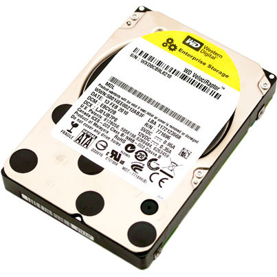 Купити Жорсткий диск Western Digital VelociRaptor 160Gb 10K 3G SATA 2.5 (WD1600HLHX)